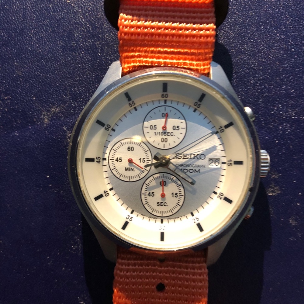 Seiko Chronograph 100M PreOwned great condition